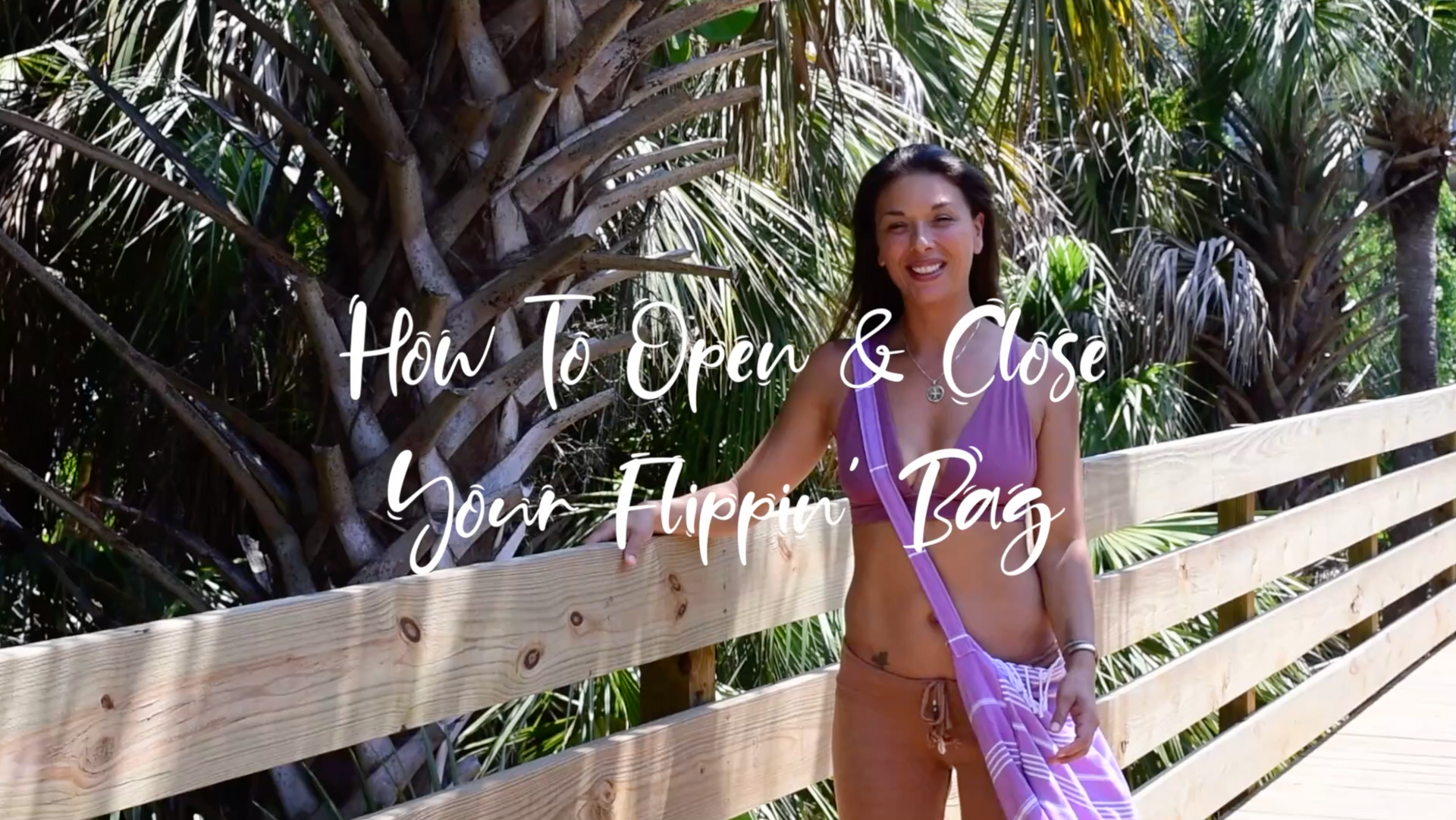 Load video: How To Open and Close Your Flippin&#39; Bag