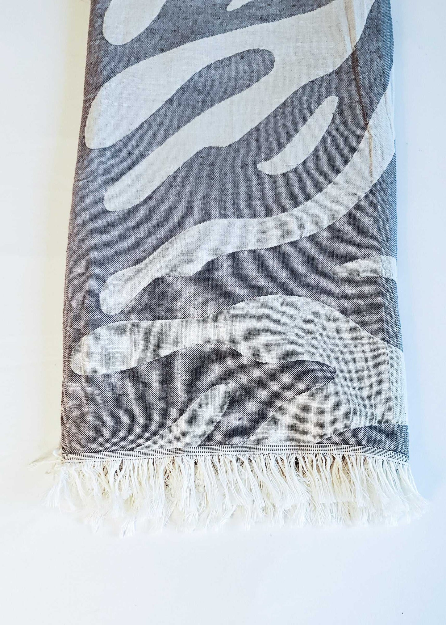 Zebra Turkish Towel | Grey