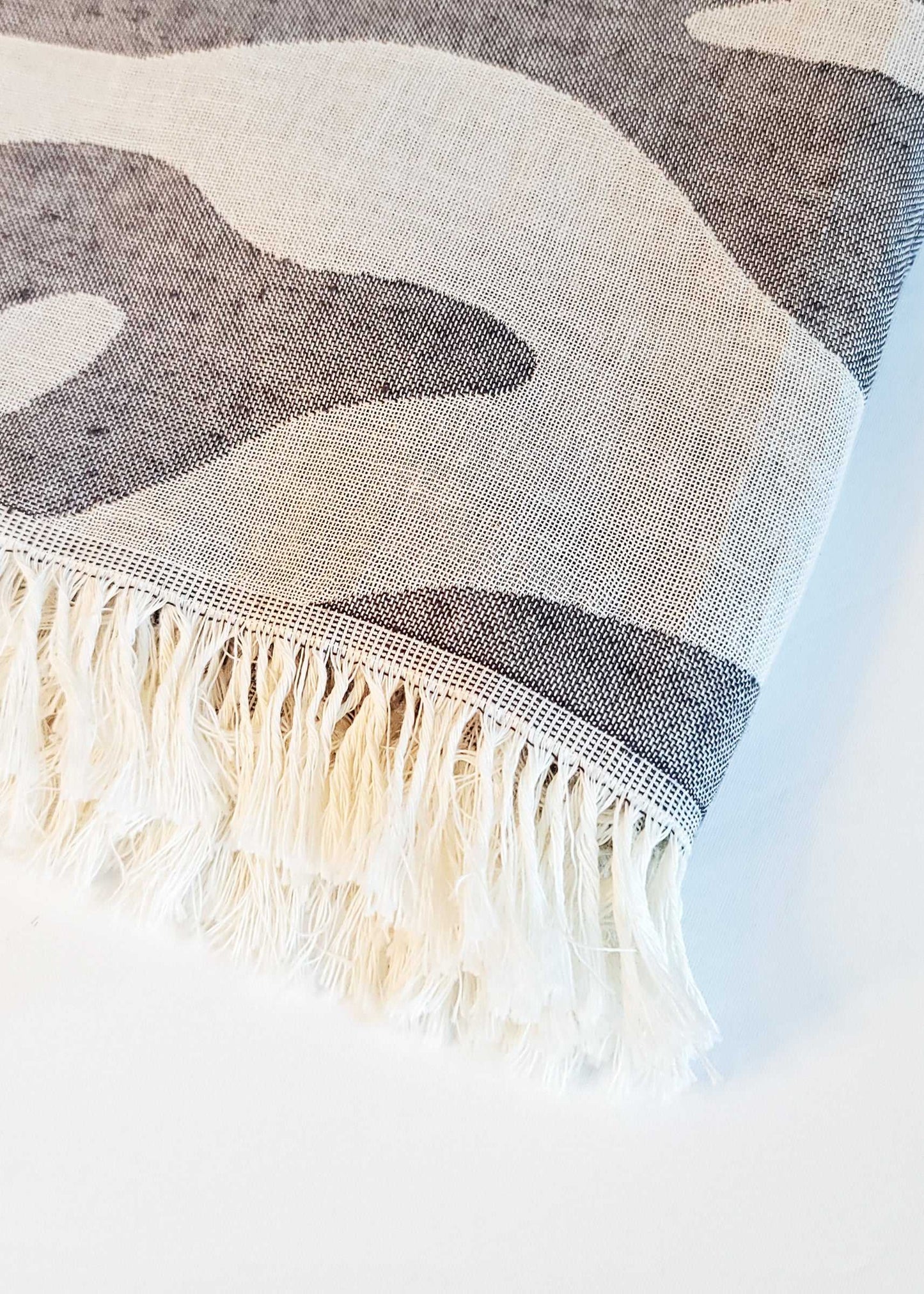 Zebra Turkish Towel | Grey
