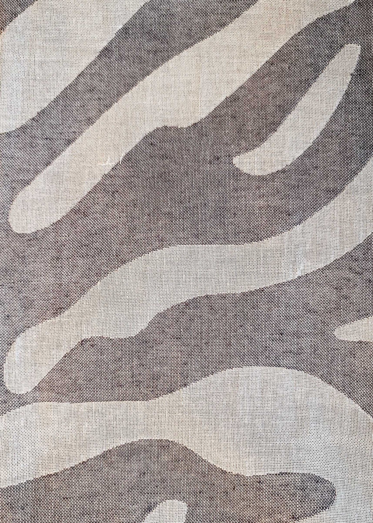 Zebra Turkish Towel | Grey