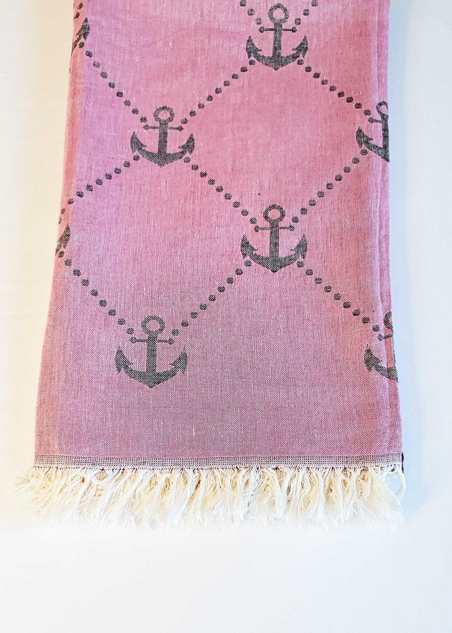 Nautical Turkish Towel | Purple - urbanhippietradingcompany
