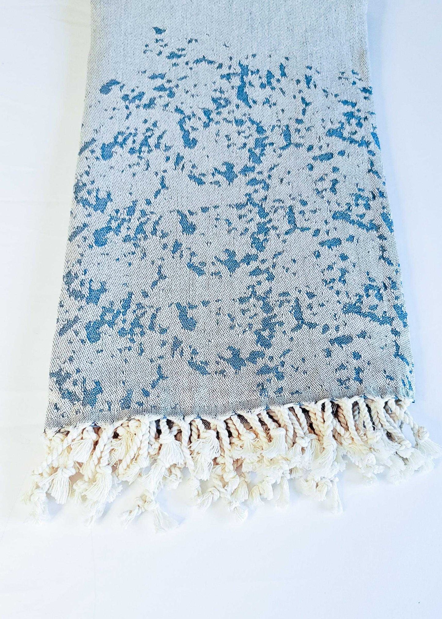 Honu Turtle Turkish Towel | Blue-Grey - urbanhippietradingcompany