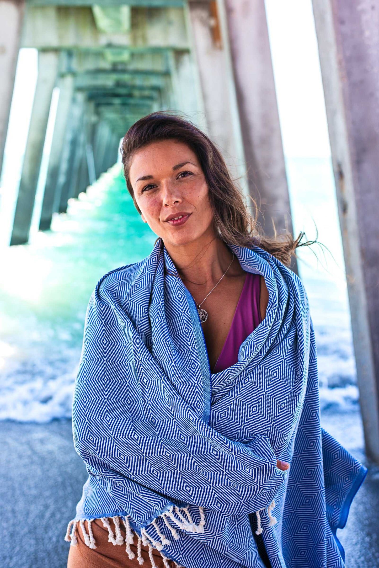 Weekender Turkish Towel | Blue