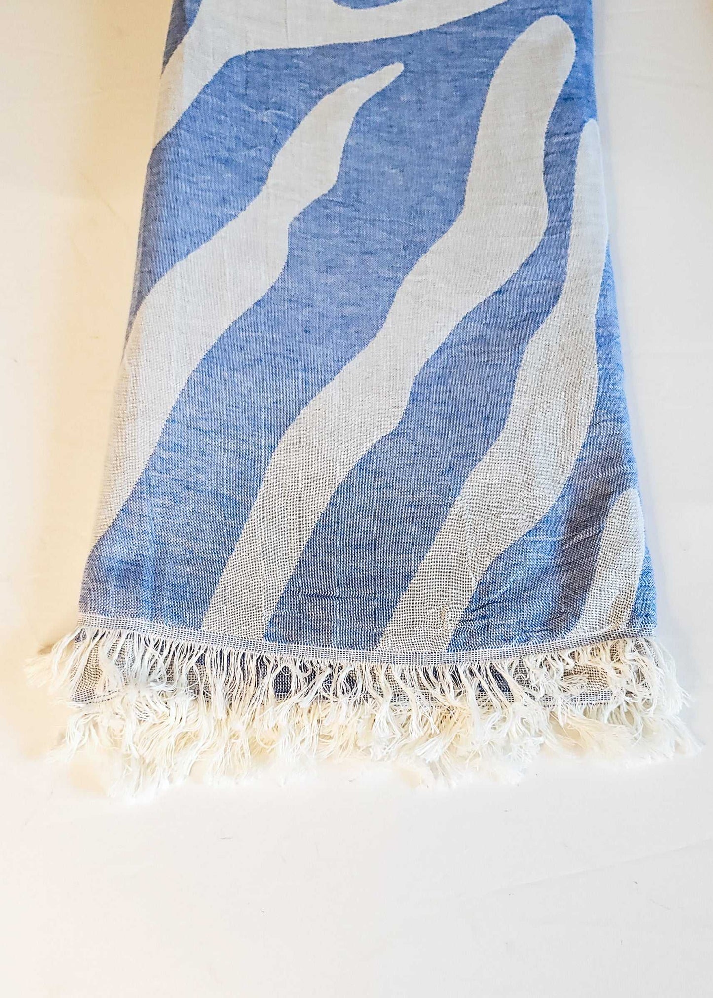 Zebra Turkish Towel | Blue