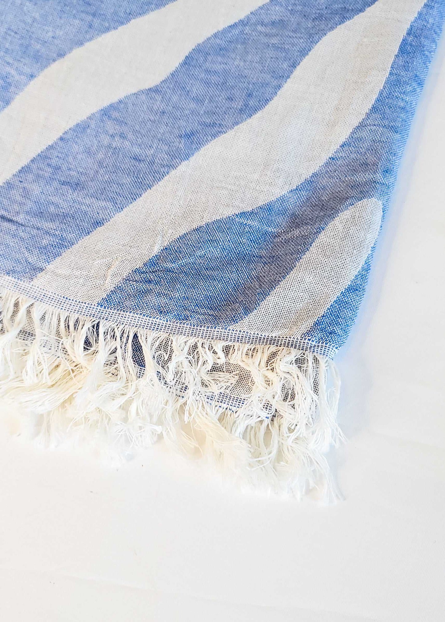 Zebra Turkish Towel | Blue