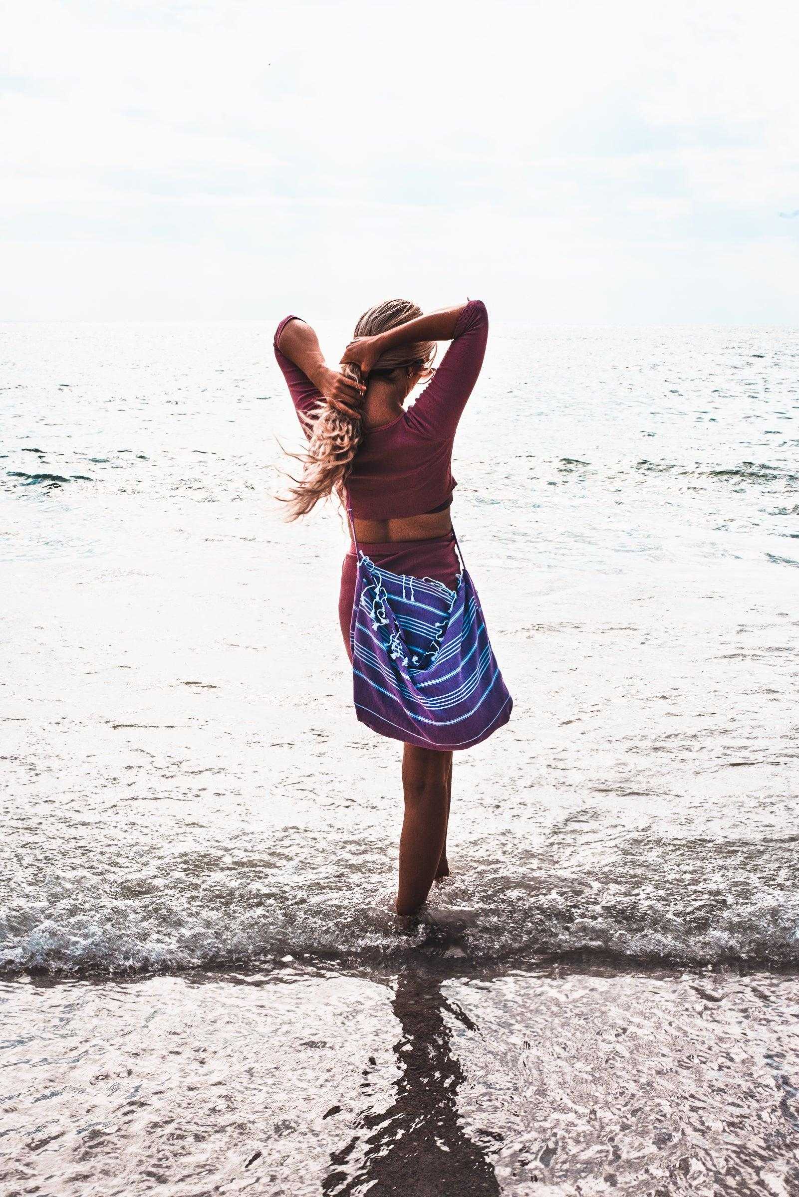 Original Flippin' Bag | Dark Purple - urbanhippietradingcompany