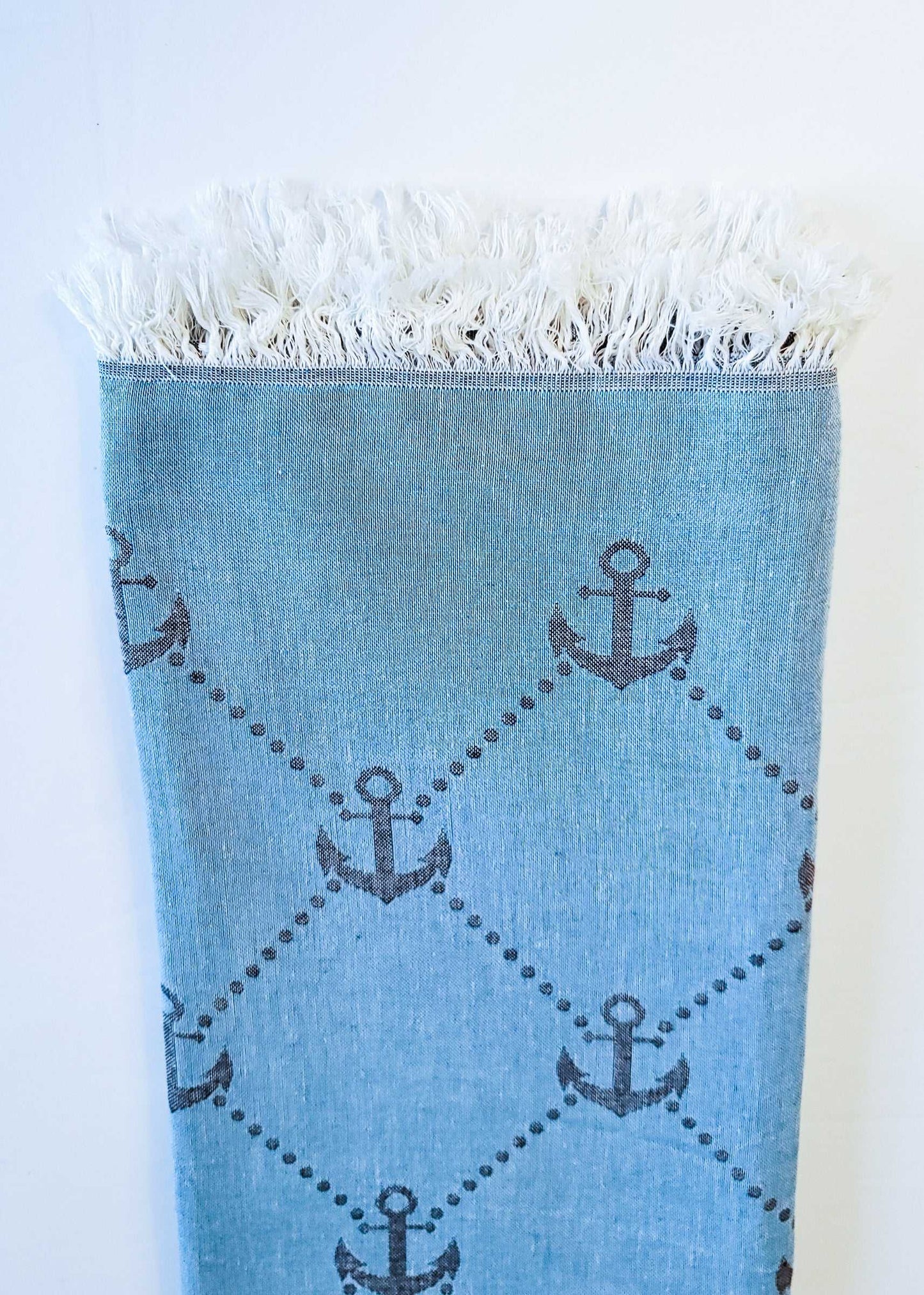 Nautical Turkish Towel | Turquoise