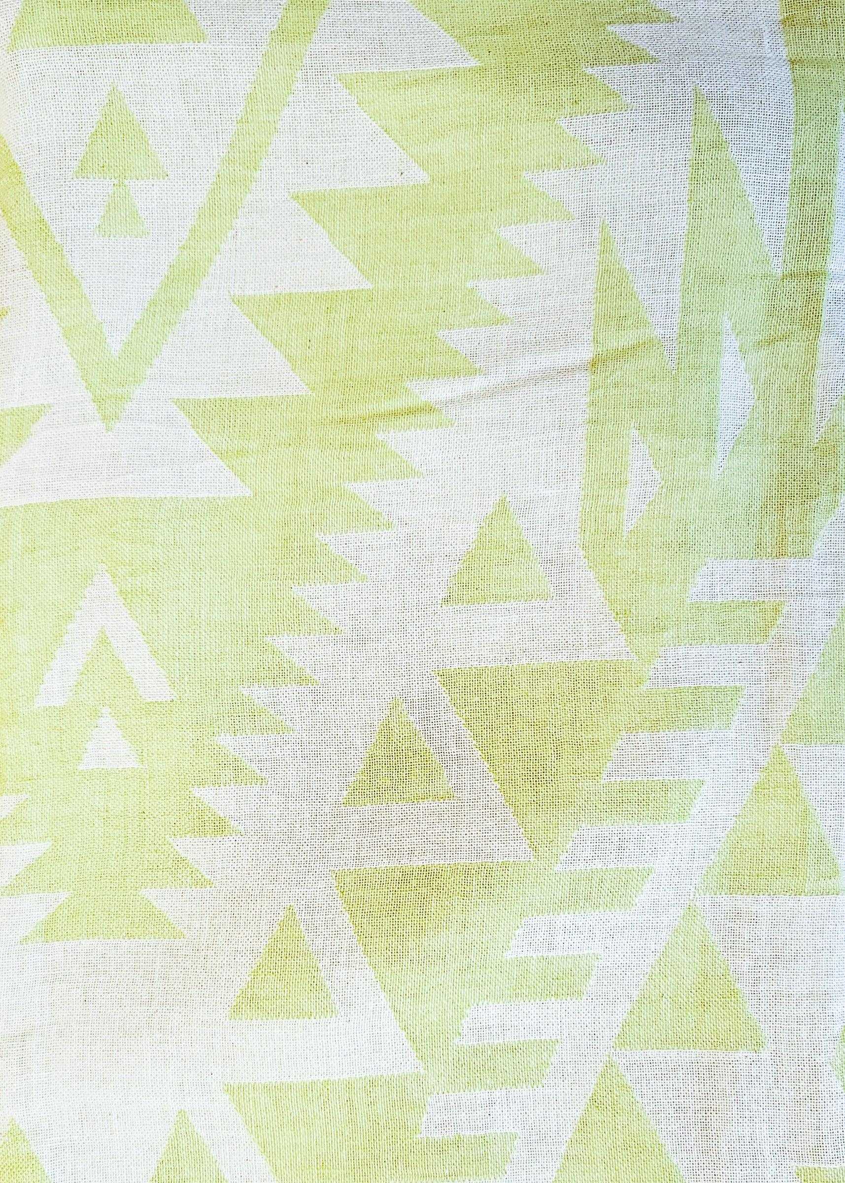 Azték Turkish Towel | Lime Green - urbanhippietradingcompany