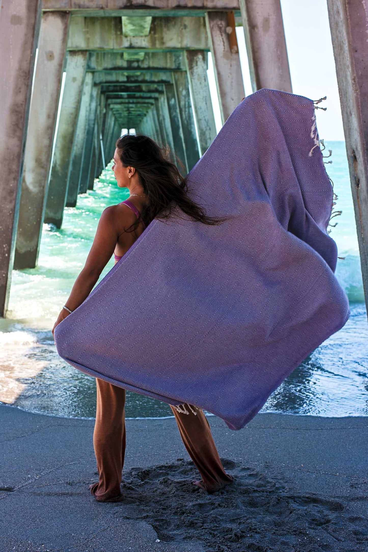 Weekender Turkish Towel | Purple