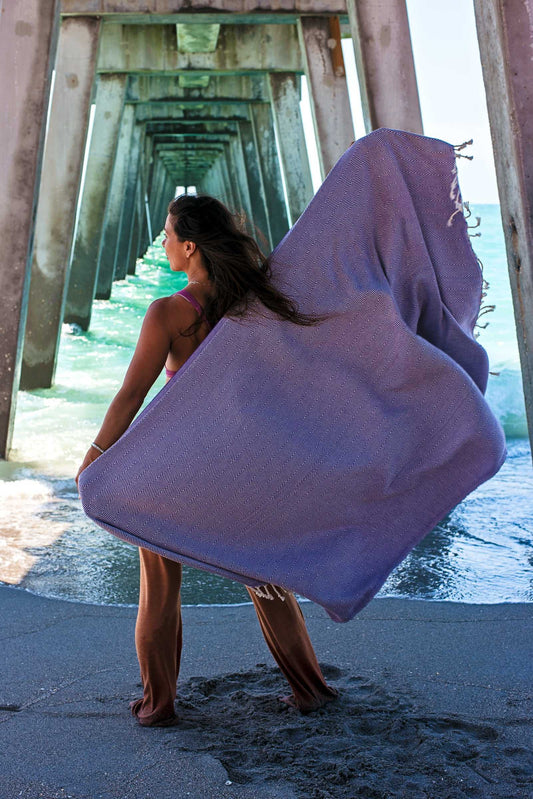 Weekender Turkish Towel | Purple