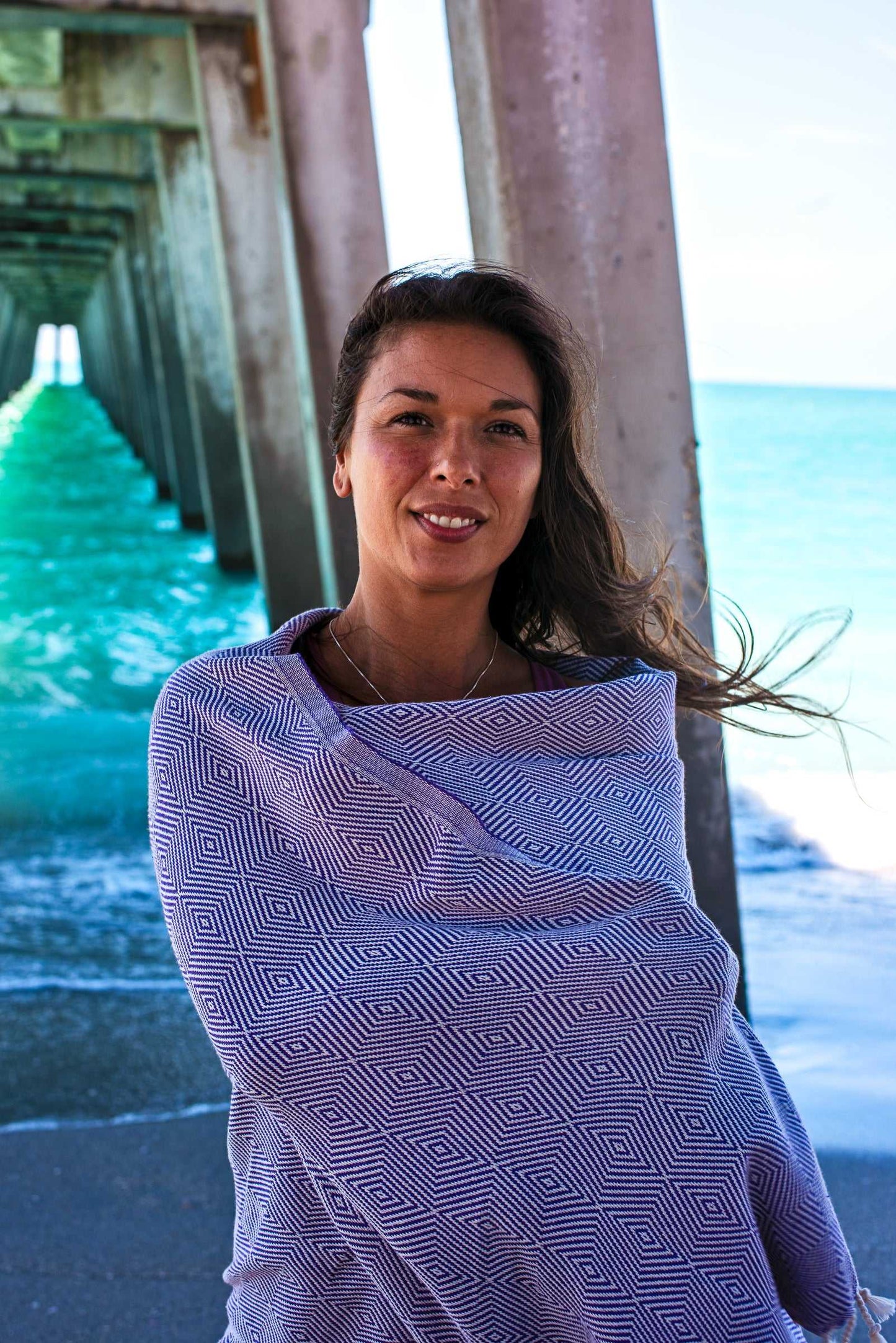 Weekender Turkish Towel | Purple