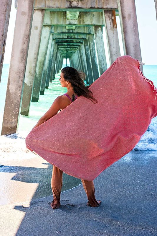 Weekender Turkish Towel | Red