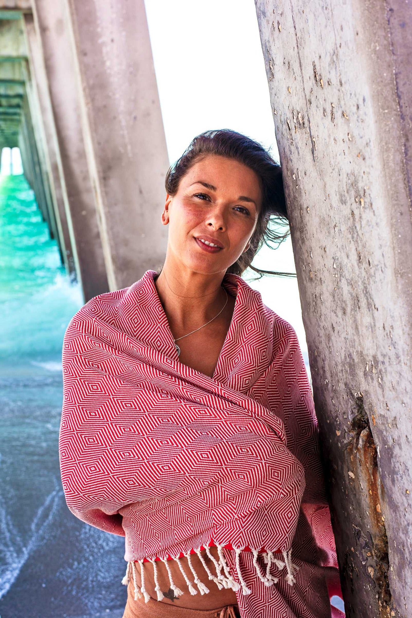 Weekender Turkish Towel | Red