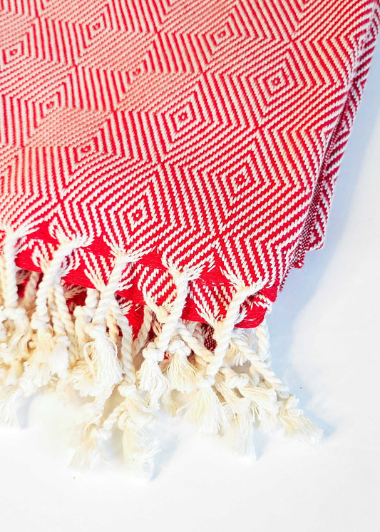 Weekender Turkish Towel | Red