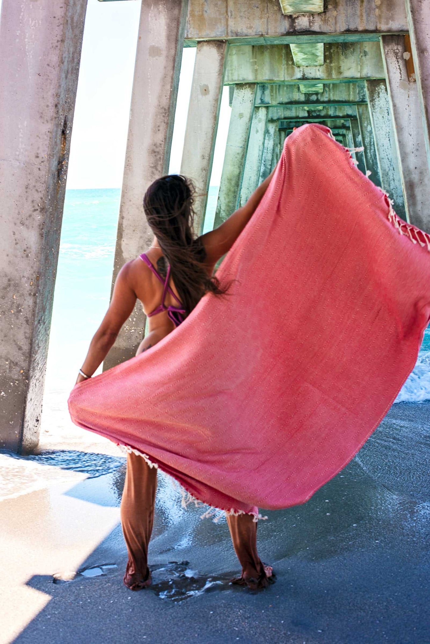 Weekender Turkish Towel | Red
