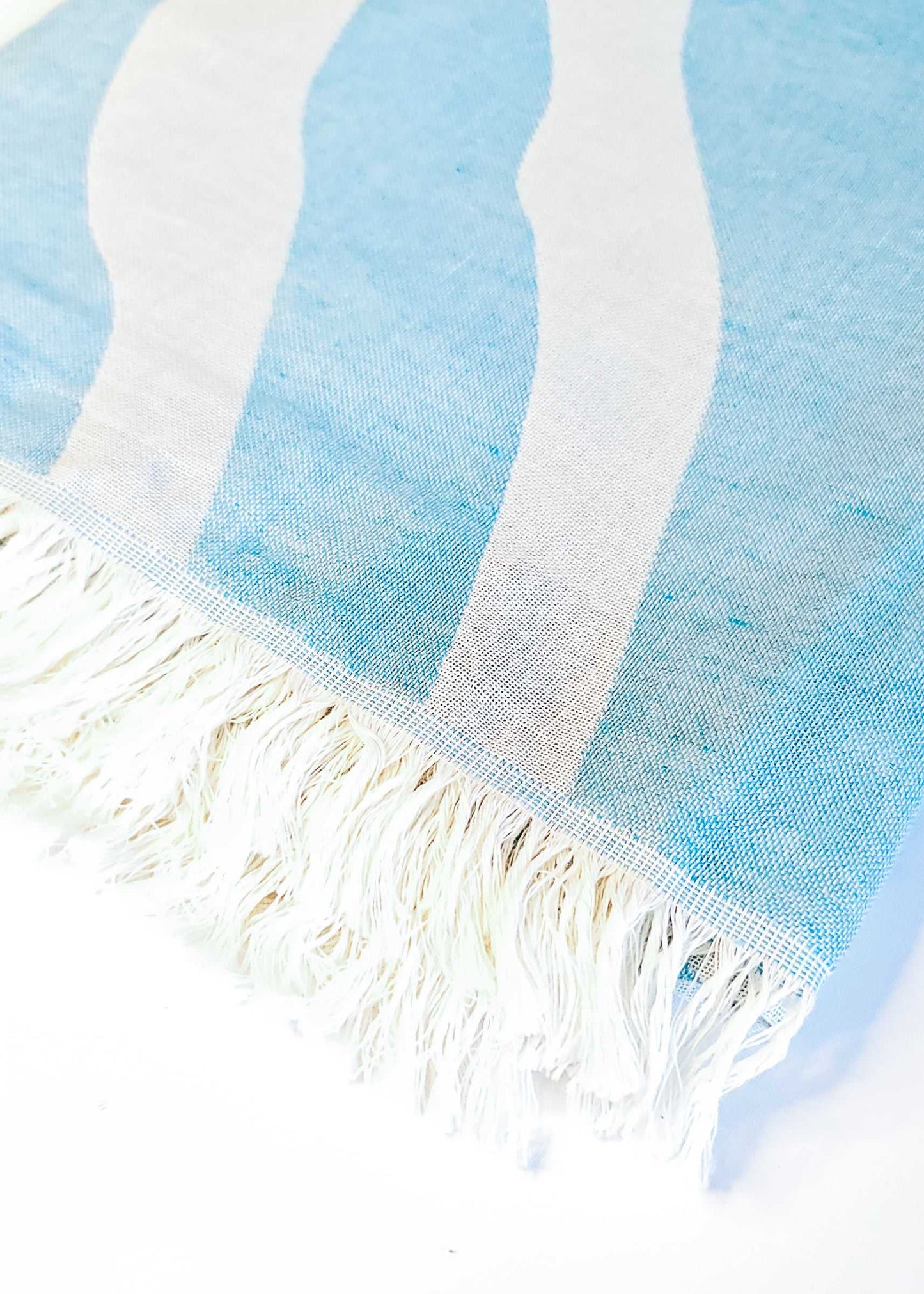 Zebra Turkish Towel | Turquoise