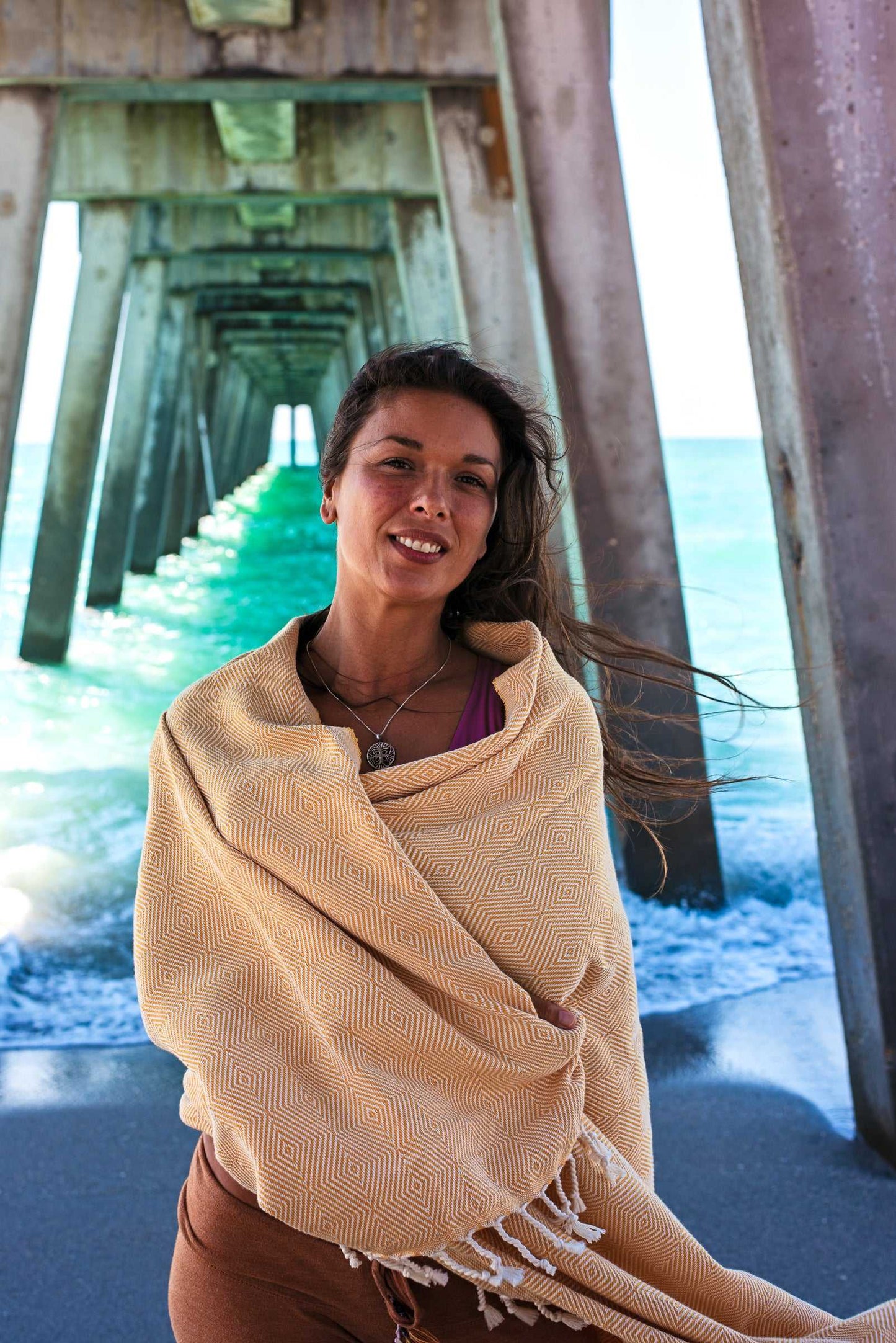 Weekender Turkish Towel | Mustard